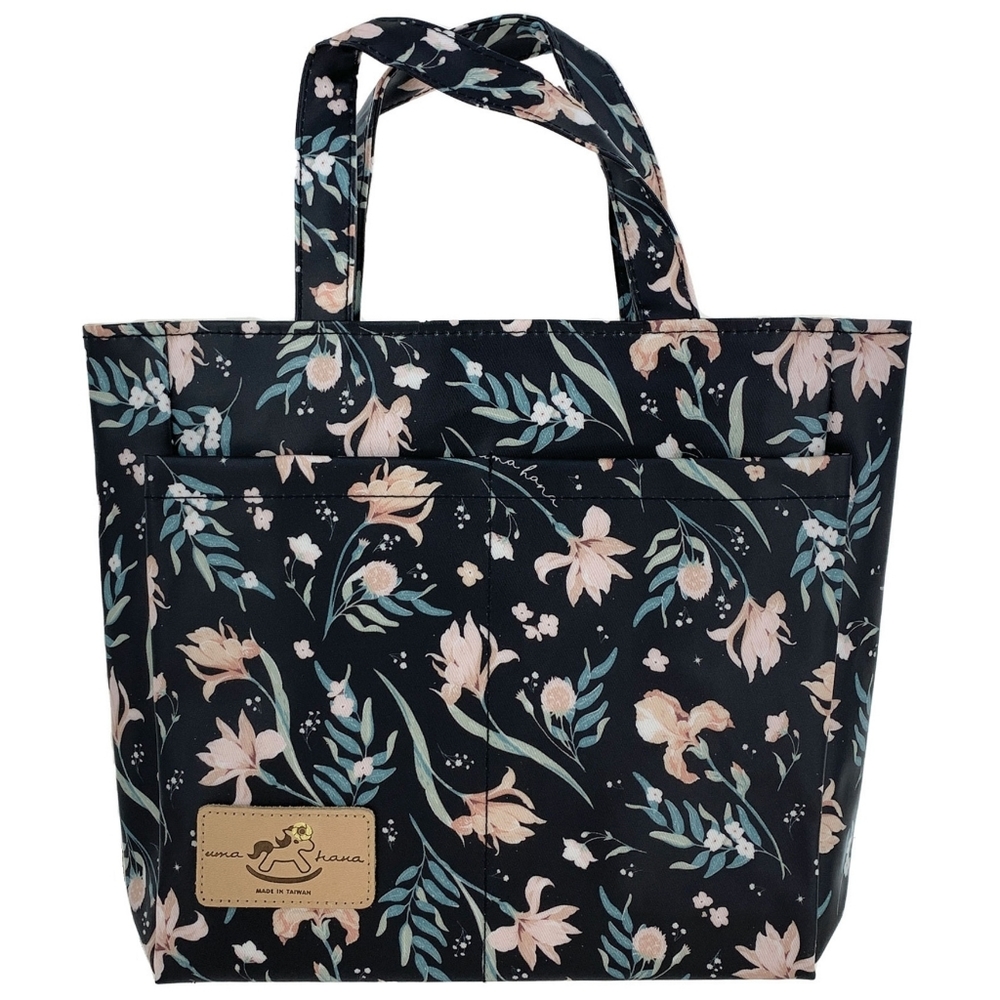 Waterproof Floral Mini Tote Handbag